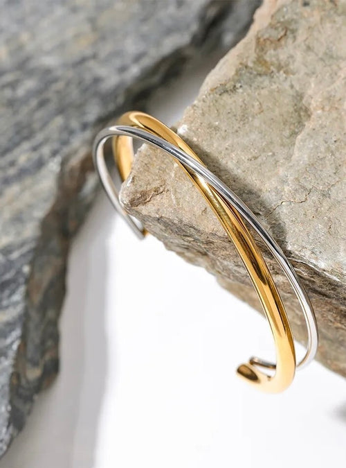 TWO-TONE BANGLE