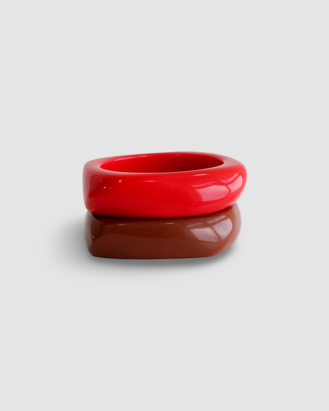CORAL BANGLES