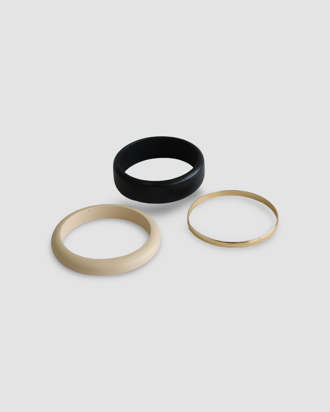 WALNUT WOODEN BANGLES
