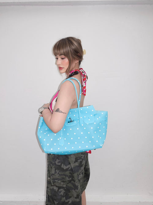 JELLY DOT - Turquoise Blue