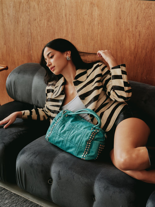 MOXIE BAG in Teal