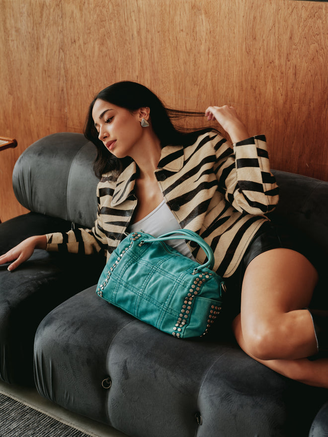 MOXIE BAG in Teal