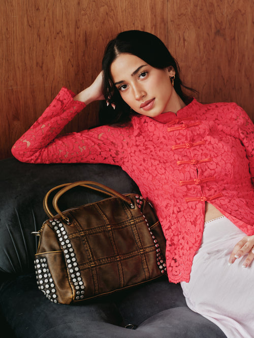 MOXIE BAG in Cinnamon